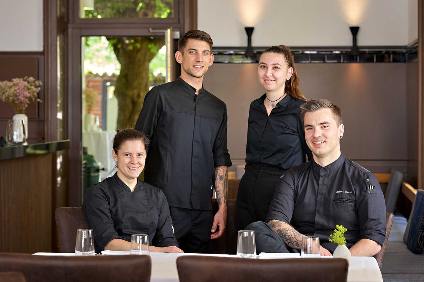 Team des Restaurants Maihöfli Luzern
